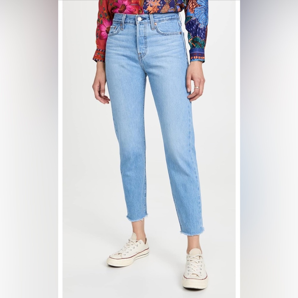 Levi's Premium Wedgie Icon Fit Jeans- 26 x 28 Blue Denim Americana Classic